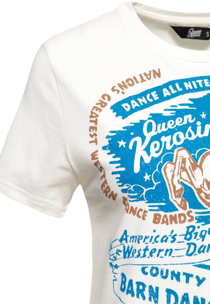 Queen Kerosin Vintage T-Shirt «Barn Dance» 2025