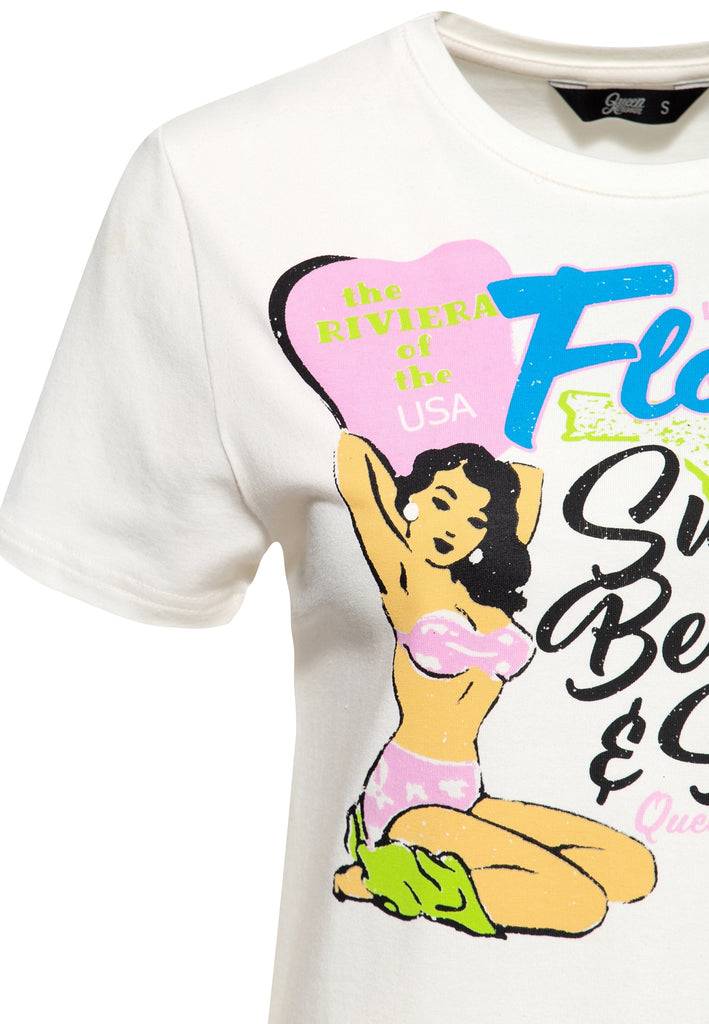 Queen Kerosin Vintage T-Shirt «Florida» Online