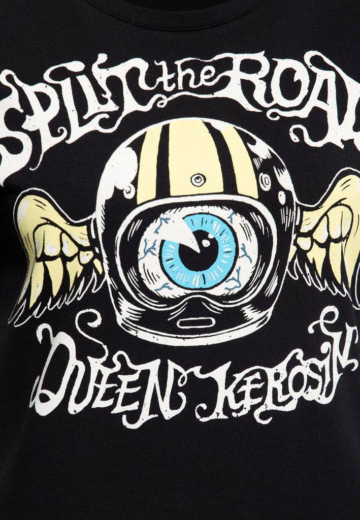 Queen Kerosin T-Shirt «Split The Road» Schlussverkauf