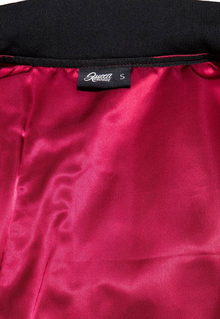 Queen Kerosin Collegejacke «Speed Queens» Blitzverkäufe