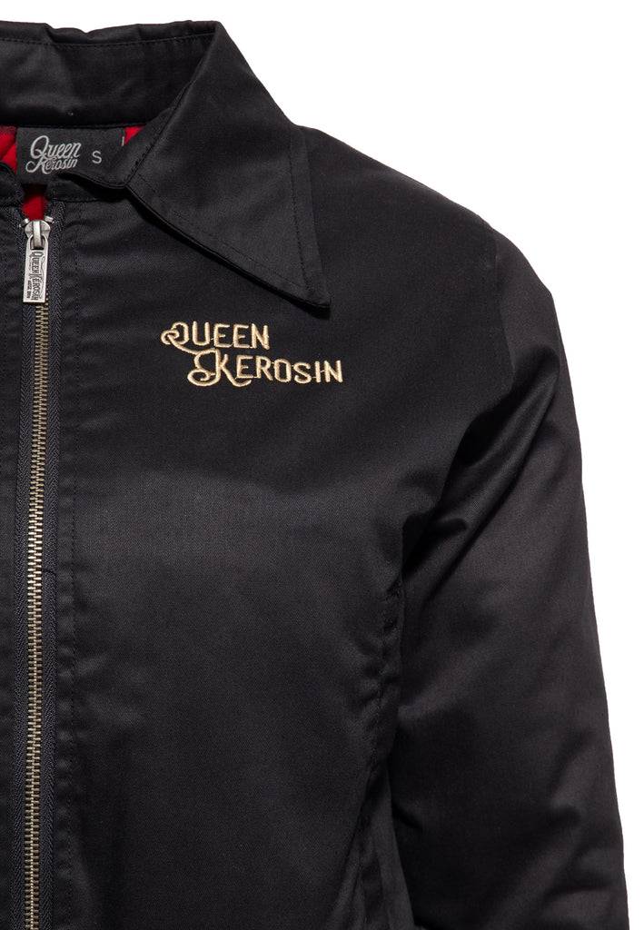 Queen Kerosin Gabardine Jacke «Gasoline Racer 55» Fabrik Onlineshop