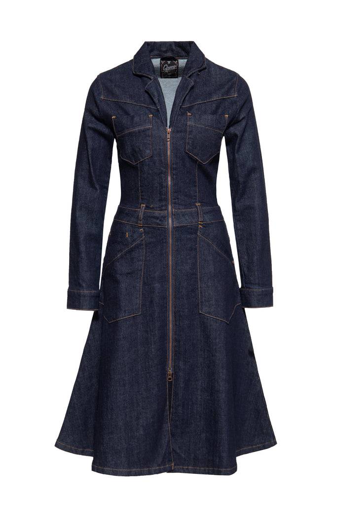 Queen Kerosin Worker Swing Kleid Weihnachtsangebot
