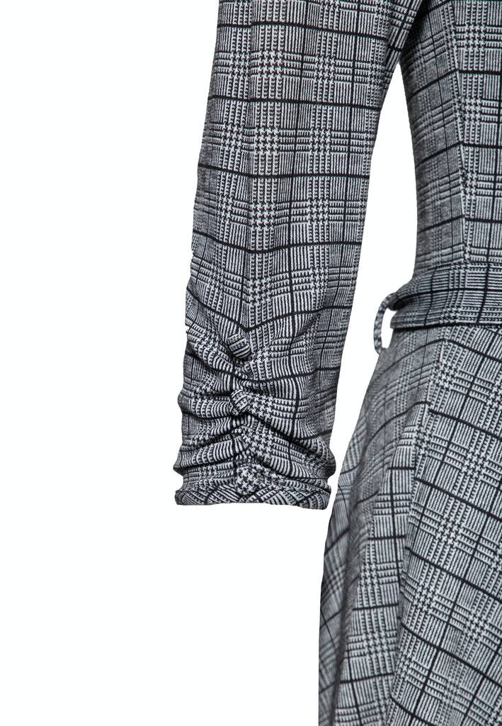 Queen Kerosin Swingkleid in Karo-Optik Lagerräumung
