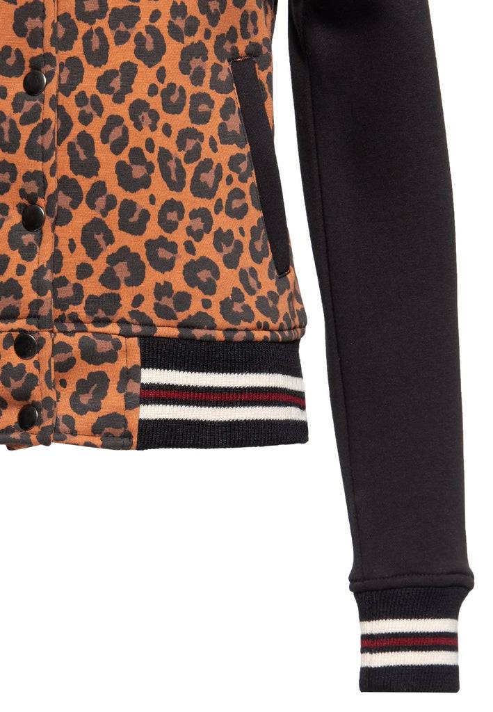 Queen Kerosin College Sweatjacke «Wild Rebel» Exklusive Angebote