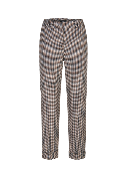 Riani SLIM-FIT-HOSE MIT HIGGINS CHECK Auslauf