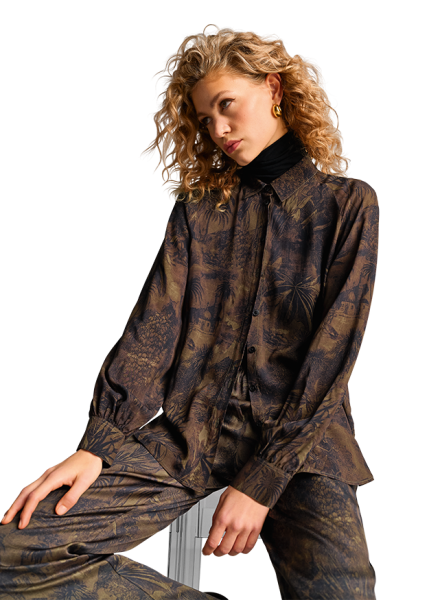 Riani BLUSE MIT BOTANICAL PRINT Verkauf