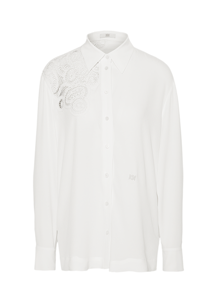 Riani BLUSE MIT MACRAMÉ-STICKEREI Online