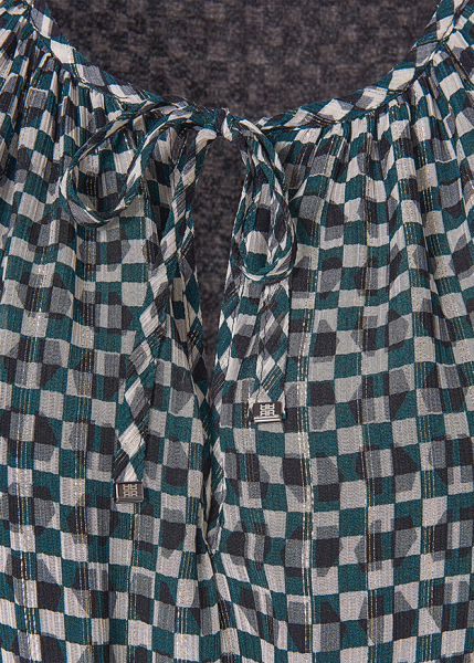 Riani KLEID MIT CHECKERS PRINT Rabatt
