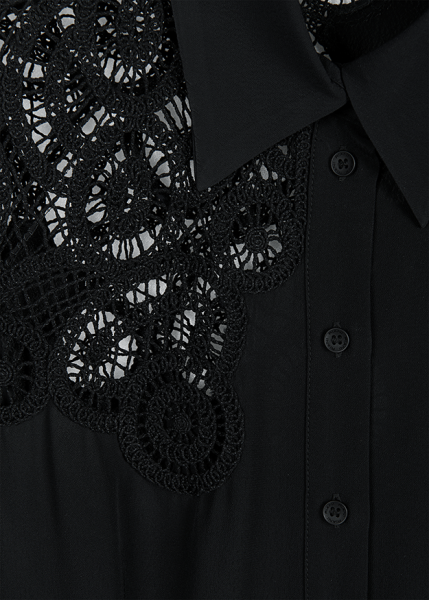 Riani KLEID MIT MACRAMÉ-STICKEREI Günstig kaufen