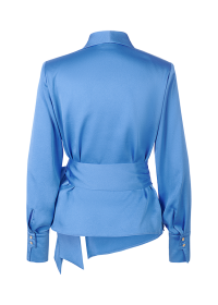 Riani WICKELBLUSE AUS HAMMERED SATIN Sonderangebot der Fabrik