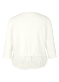 Riani JACKE MIT FEDERSAUM Auslauf