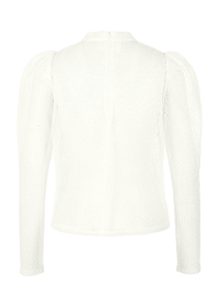 Riani TRANSPARENTE BLUSE MIT STEHKRAGEN Fabrikverkauf