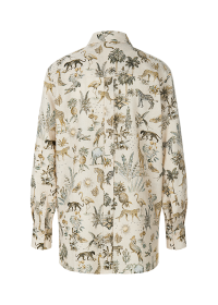 Riani BLUSE MIT SAFARINO PRINT Preisnachlass