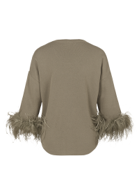 Riani GESTRICKTES LONGSLEEVE MIT FEDERN Black Friday