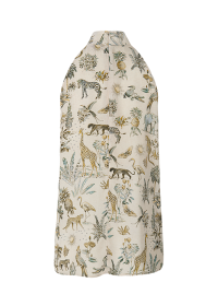 Riani HALTERNECK TOP MIT SAFARINO PRINT Muttertagsangebot