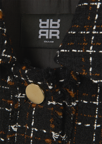 Riani LANGE WESTE AUS TWEED CHECK Letzte 2 Tage