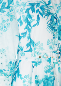 Riani HEMDBLUSENKLEID MIT UNDERWATER PRINT Räumungsverkauf