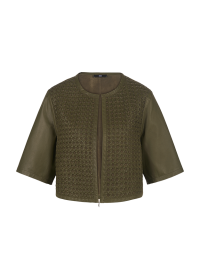 Riani KURZE LEDERJACKE MIT NETZOPTIK JETZT KAUFEN