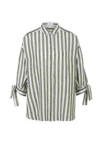 Riani LEINENBLUSE MIT STREIFEN Outlet