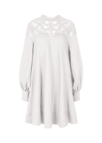 Riani LEINENKLEID MIT MACRAMÉDETAIL Verkauf