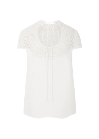 Riani MACRAMÉ-BLUSE AUS LEINEN Schlussverkauf