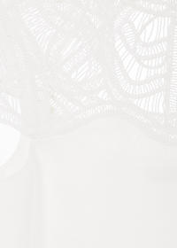 Riani MACRAMÉ-BLUSE AUS LEINEN Schlussverkauf
