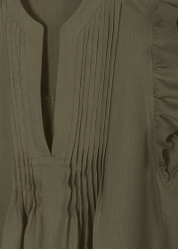 Riani MIDIKLEID MIT RÜSCHEN Rabatt