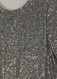 Riani PAILLETTENKLEID MIT KURZEN ÄRMELN Top Angebot