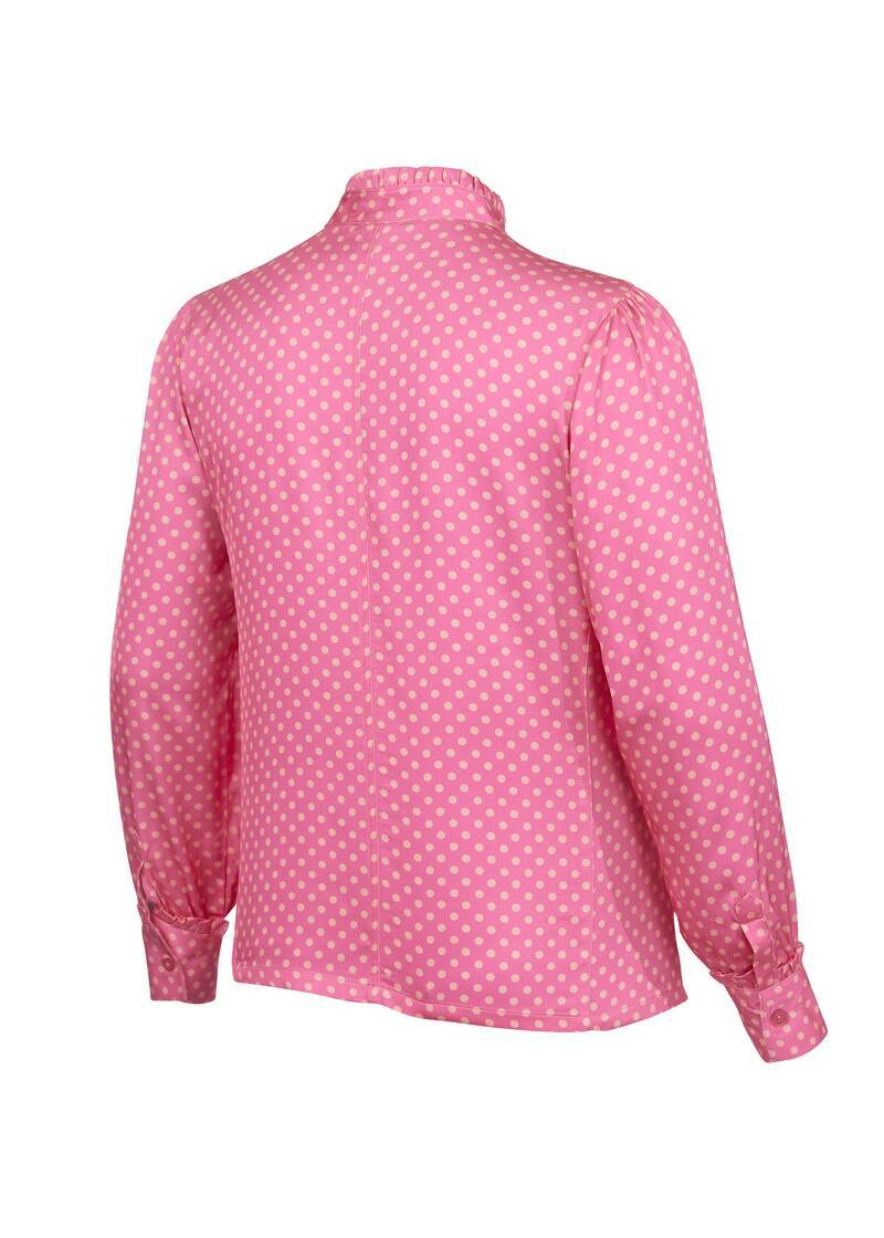 ROCK YOUR CURVES by Angelina Shirt Blouse in PinkArtikelnummer RYC-LCAK-0287-451 Fabrikverkauf