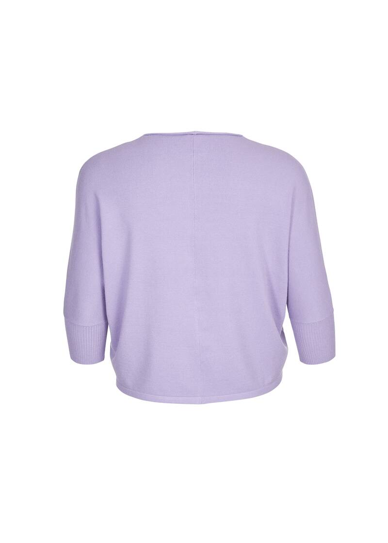 ROCK YOUR CURVES by Angelina Strickshirt in FliederArtikelnummer RYC-LCAK-0285-402 Blitzverkäufe