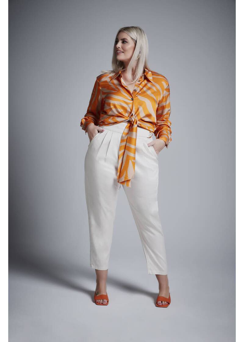 ROCK YOUR CURVES by Angelina Blusenshirt in OrangeArtikelnummer RYC-LCAK-0480-250 Fabrikpreis
