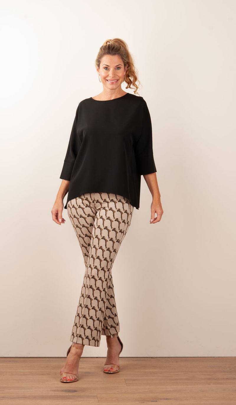 Cambio Hose „Faith“ Beige | Gold | Schwarz Hotsell