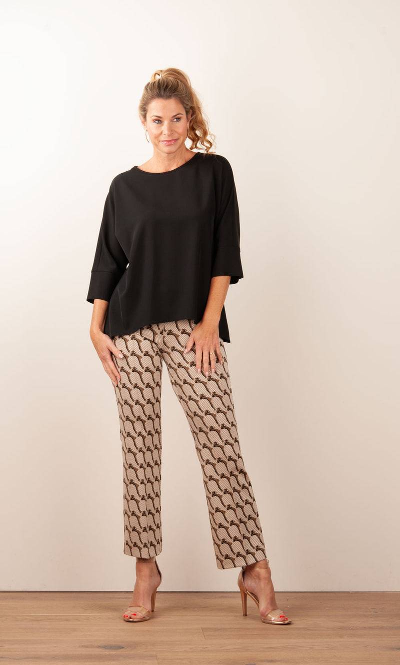 Cambio Hose „Faith“ Beige | Gold | Schwarz Hotsell