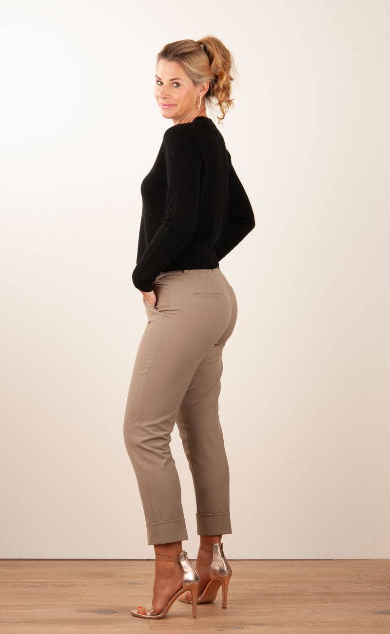Cambio Hose „Krystal“ Taupe Blitzverkäufe