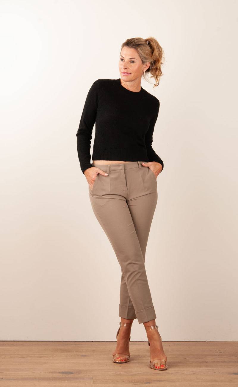 Cambio Hose „Krystal“ Taupe Blitzverkäufe