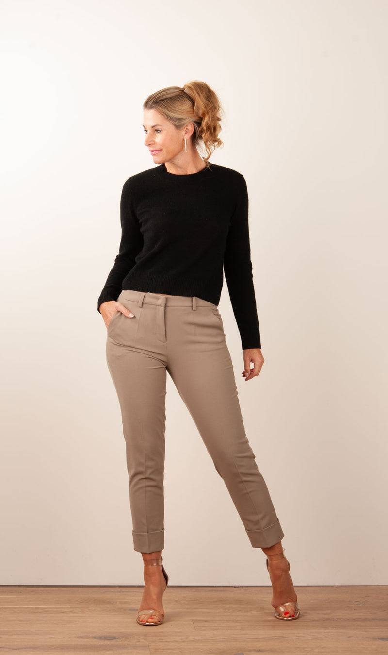 Cambio Hose „Krystal“ Taupe Blitzverkäufe