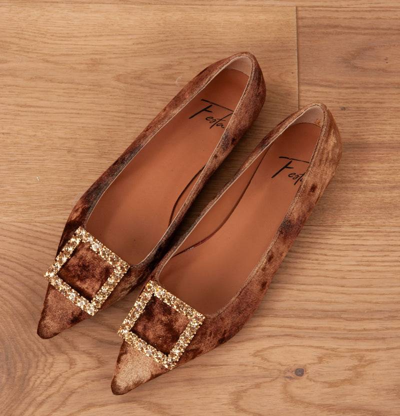 Roberto Festa Ballerina Braun Fabrik Onlineshop
