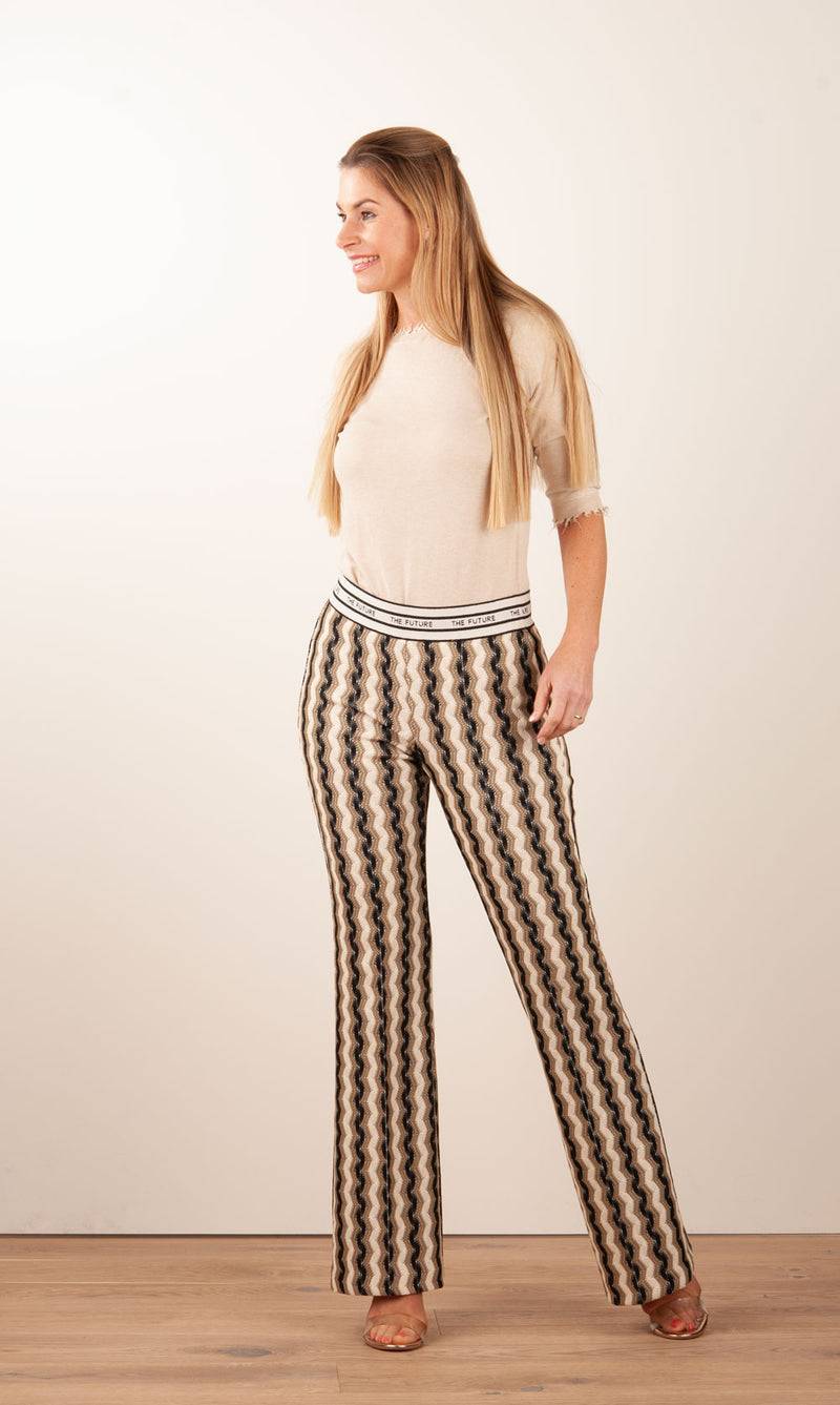 Cambio Hose „Francis“ Creme | Beige | Schwarz Rabatte dieses Monats