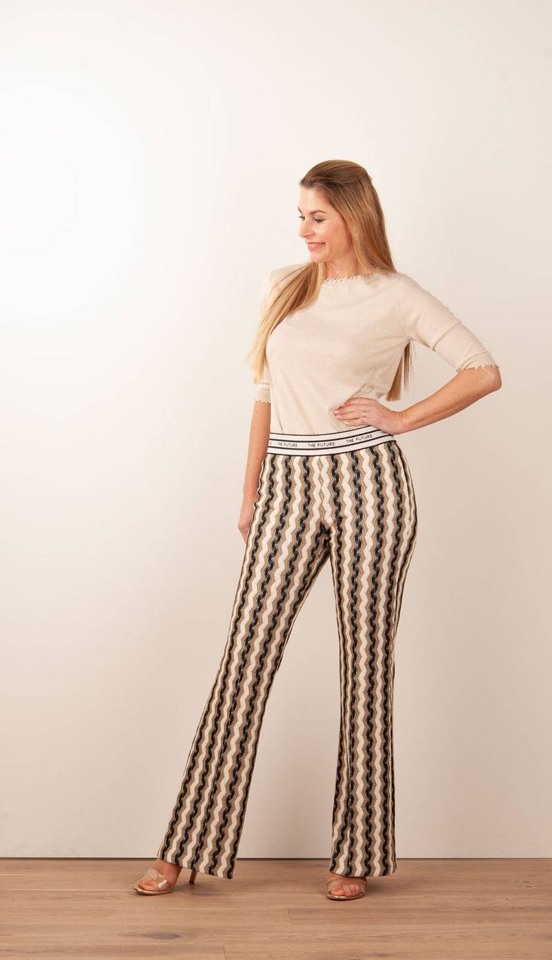 Cambio Hose „Francis“ Creme | Beige | Schwarz Rabatte dieses Monats