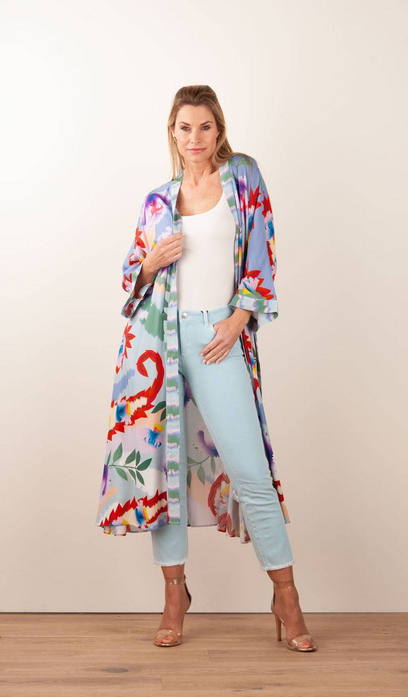 IVI Collection Kimono Multicolor Meist gekauft