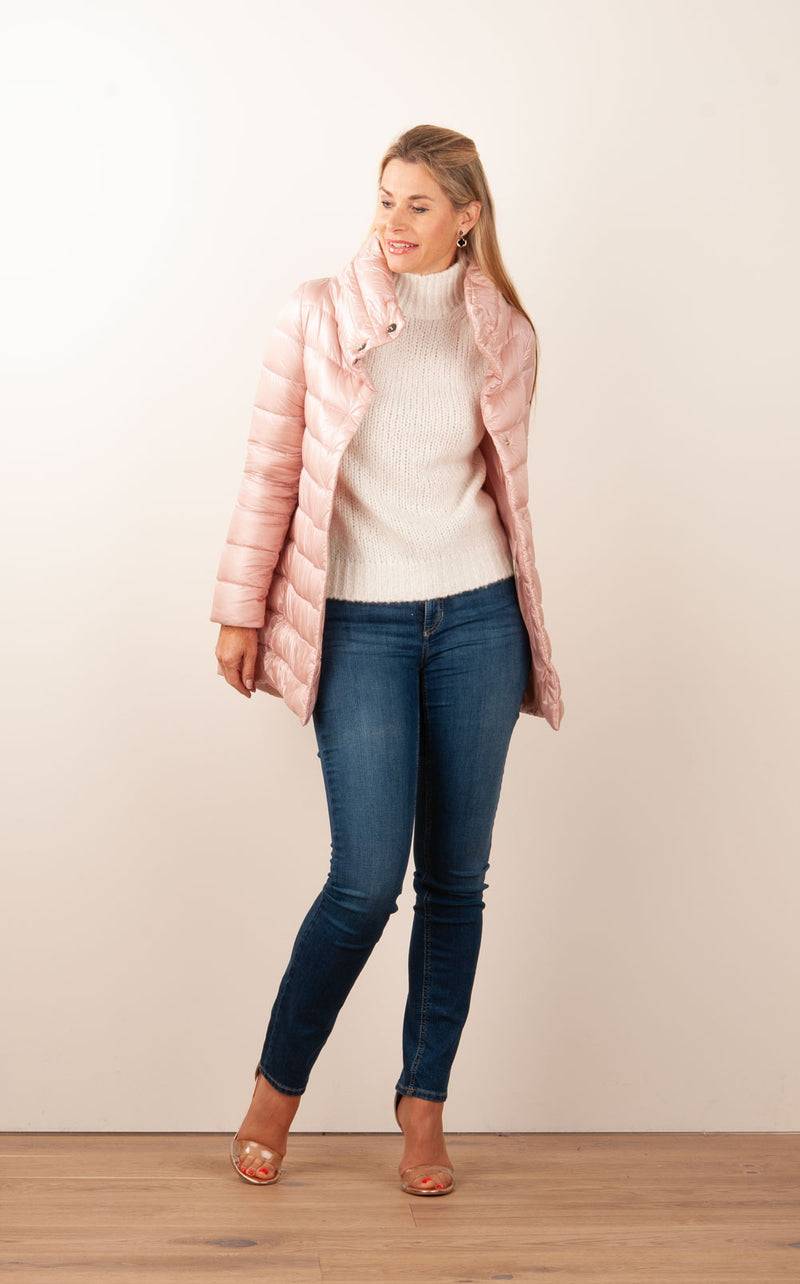 Herno Daunenmantel Rosa Heißer Verkauf