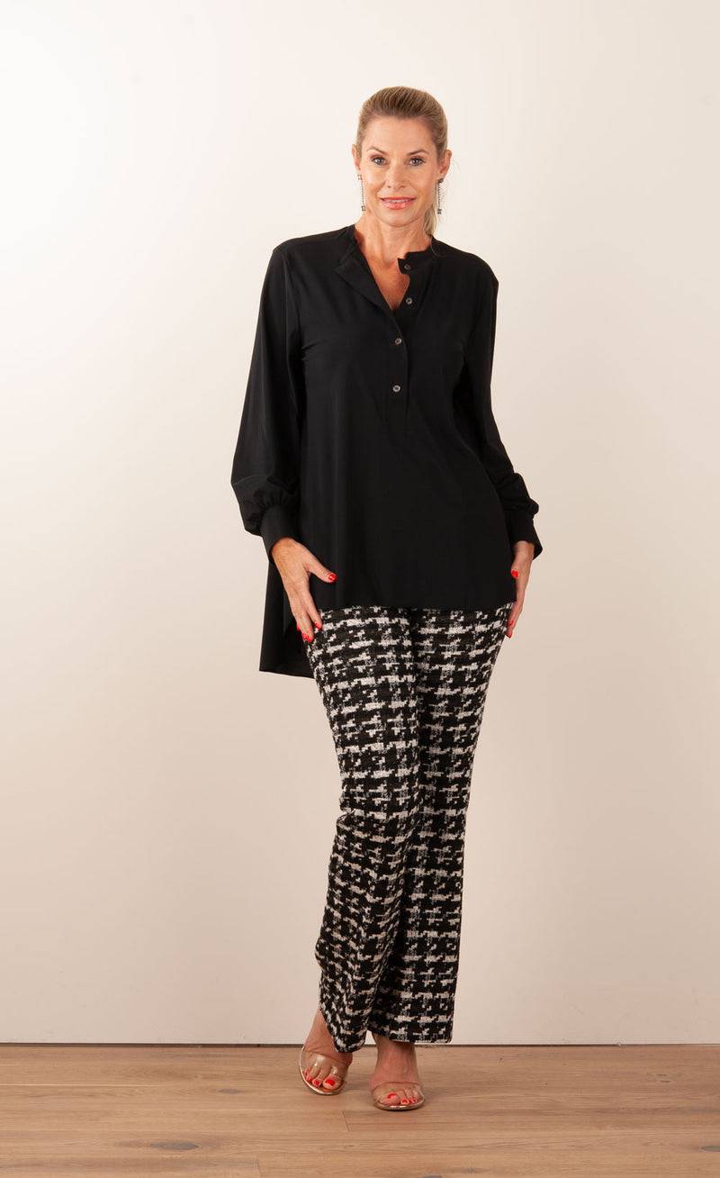 NineTo9 Bluse Schwarz Letzte 3 Tage