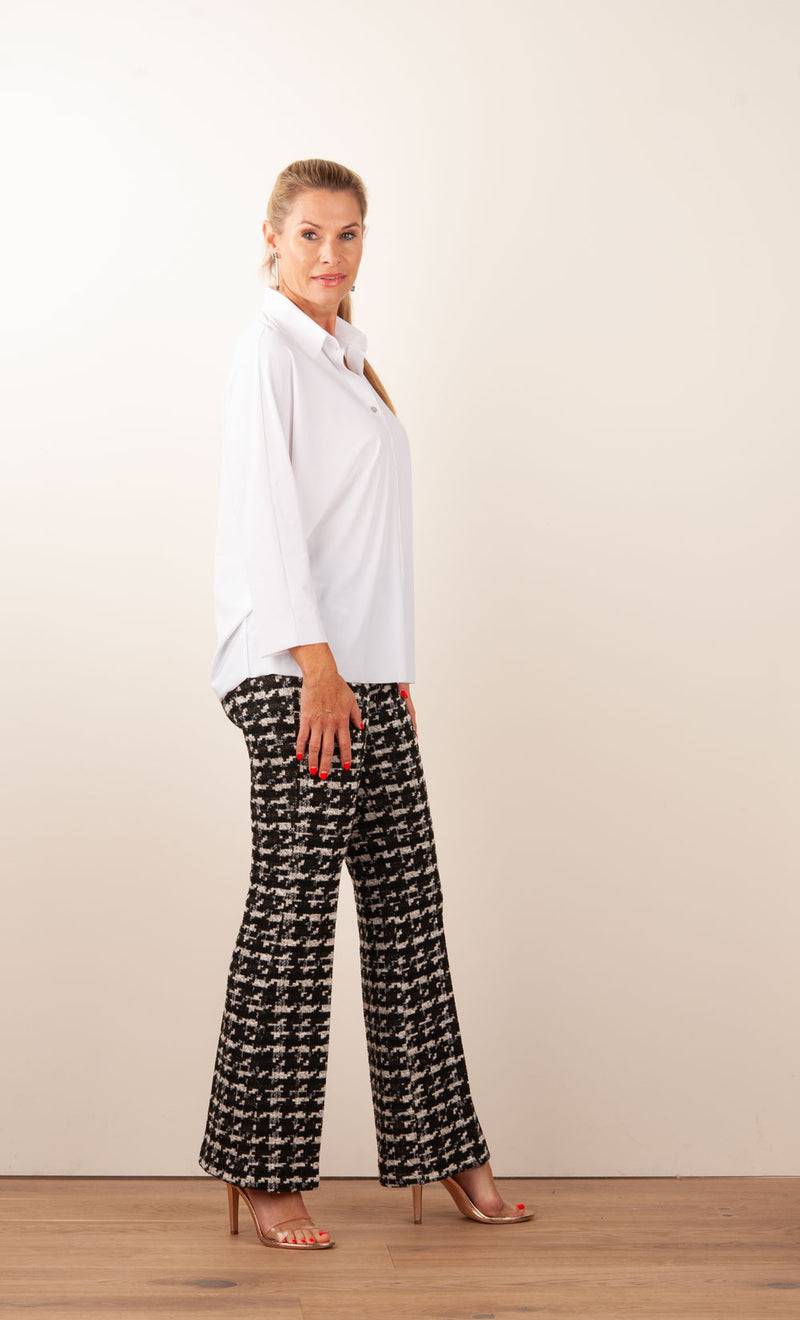 NineTo9 Bluse Weiß Neueste Stile