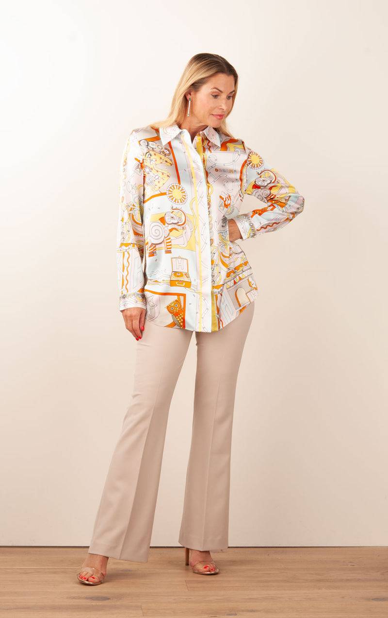 Herzensangelegenheit Bluse Puder | Multicolor Rabatte dieses Monats