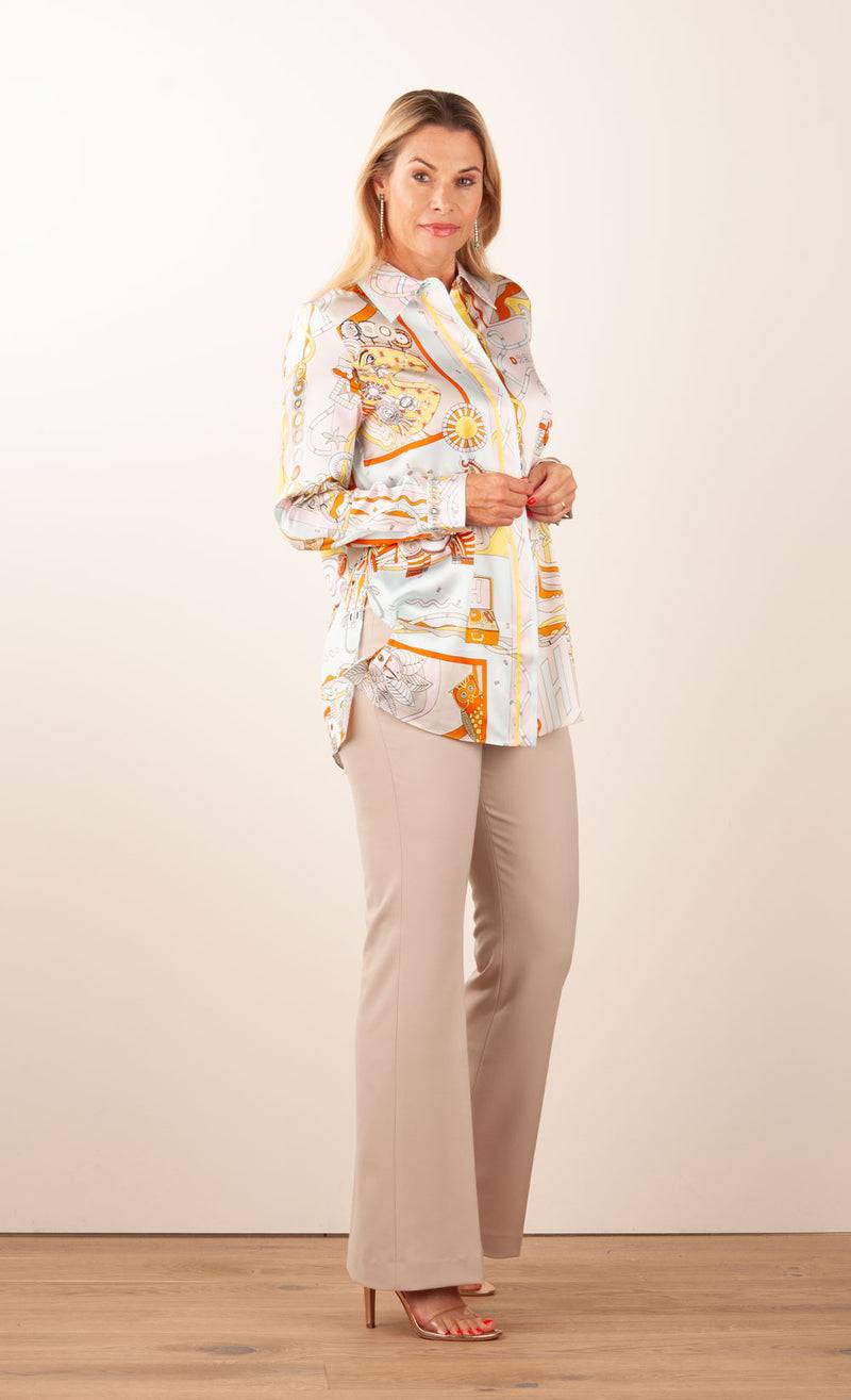 Herzensangelegenheit Bluse Puder | Multicolor Rabatte dieses Monats