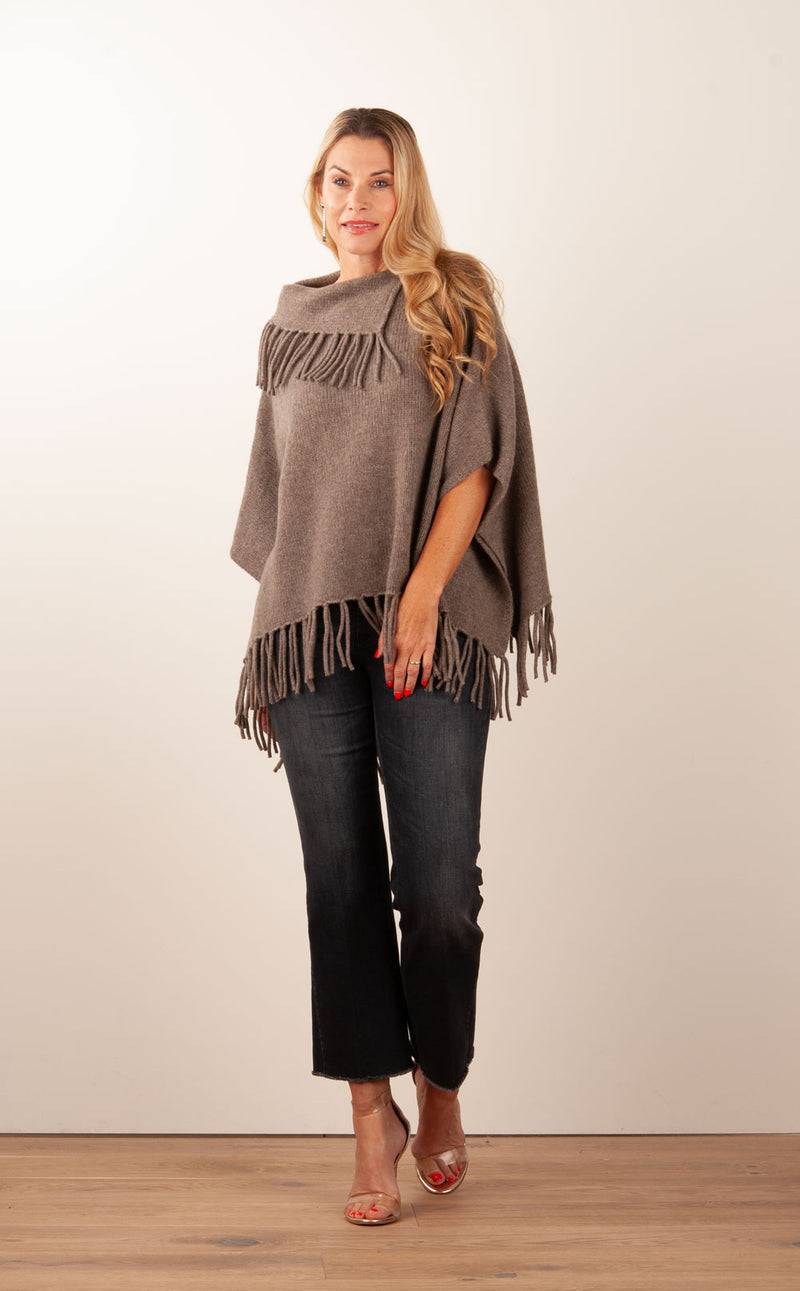 fleur Pullover Walnuss Auslauf