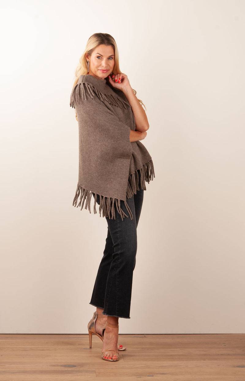 fleur Pullover Walnuss Auslauf