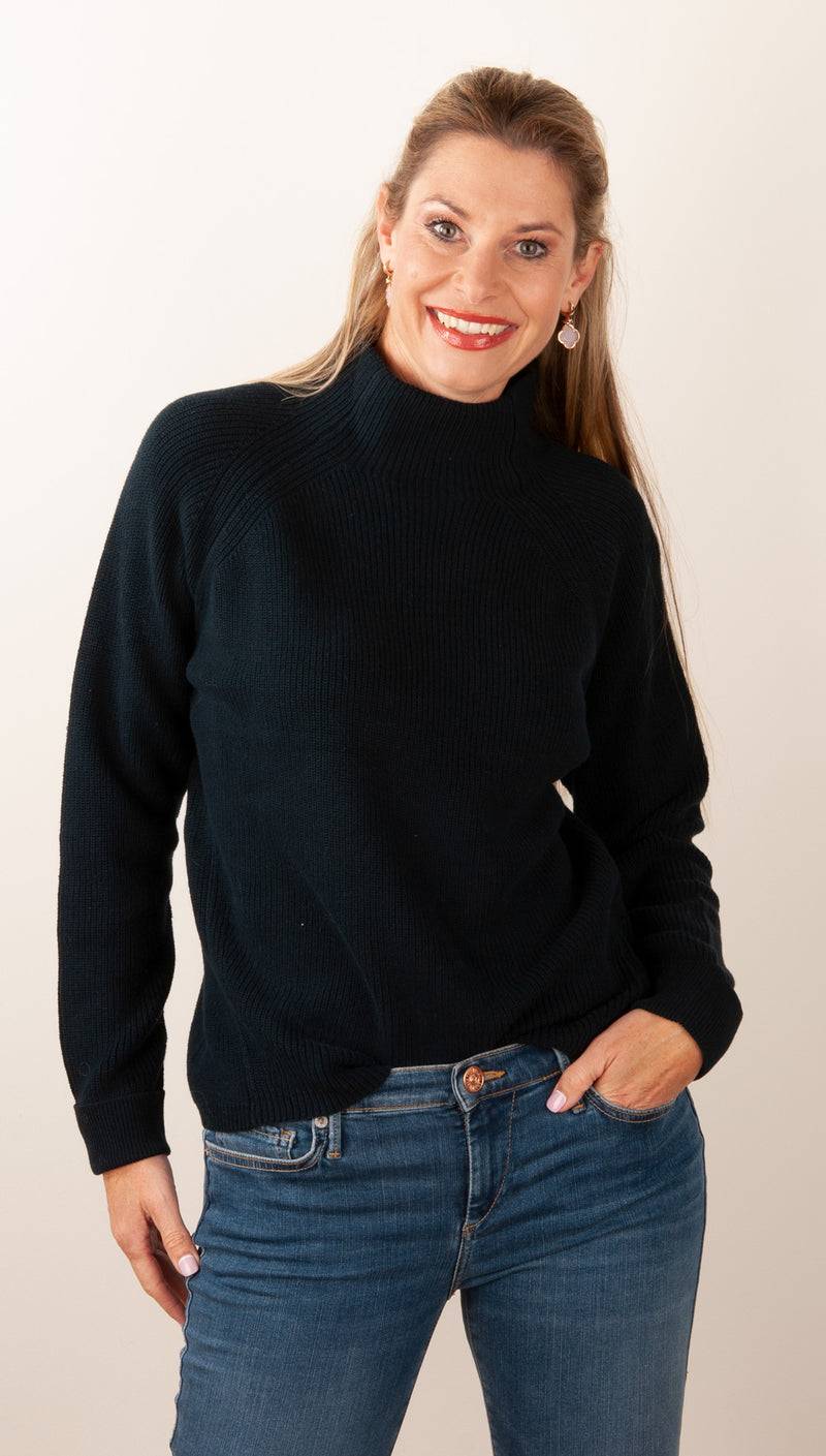 fleur Pullover Dunkelblau Online Shopping