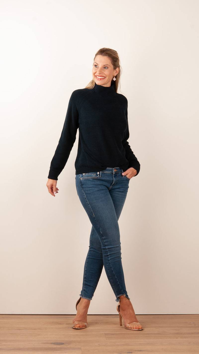 fleur Pullover Dunkelblau Online Shopping
