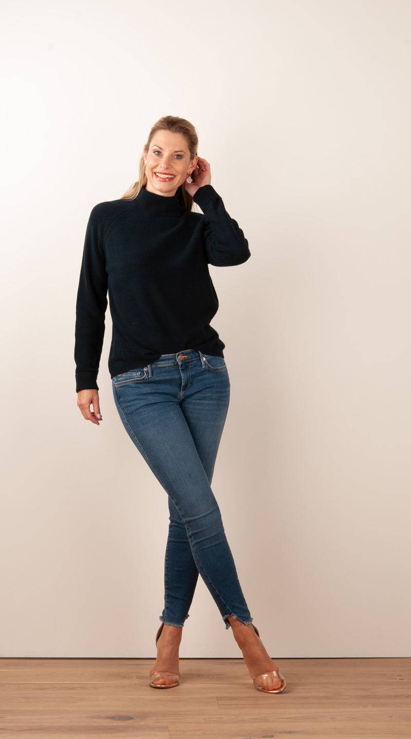 fleur Pullover Dunkelblau Online Shopping